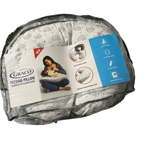 graco Bedding Graco Grey Feeding Pillow Nwt Poshmark
